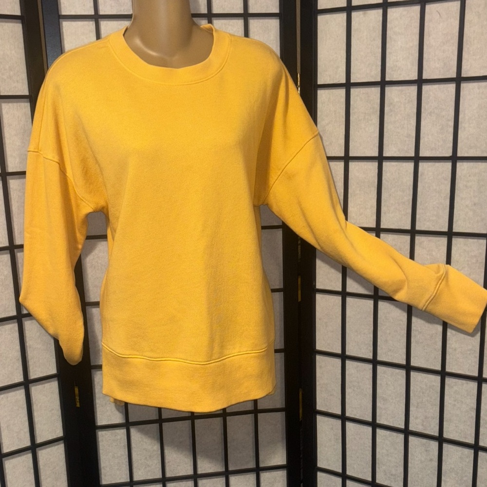 Time and Tru | Women's Crewneck | Long Sleeve  Sweatshirt |
Size: MED | Mustard - Picture 12 of 12